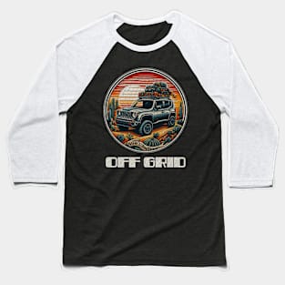 Off grid jeep renegade Baseball T-Shirt